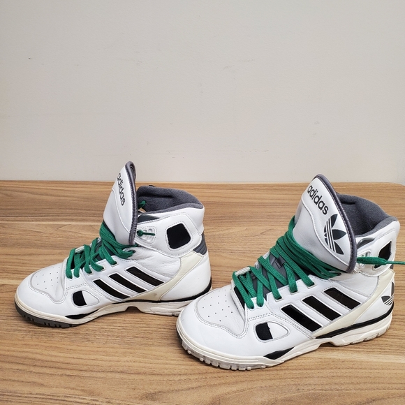 Adidas Other - Adidas X Kid Cudi Torsion Artillery Pre-Owned Men's Hi Top Shoes White Sneakers